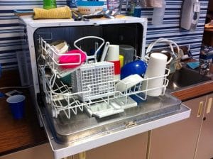 dishwasher leak